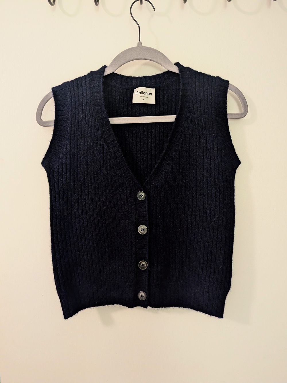 Callahan Navy Sweater Vest
